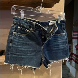 Rag and Bone Dre button-fly shorts